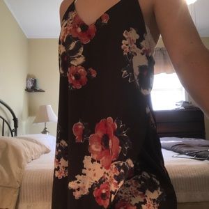 floral mini dress